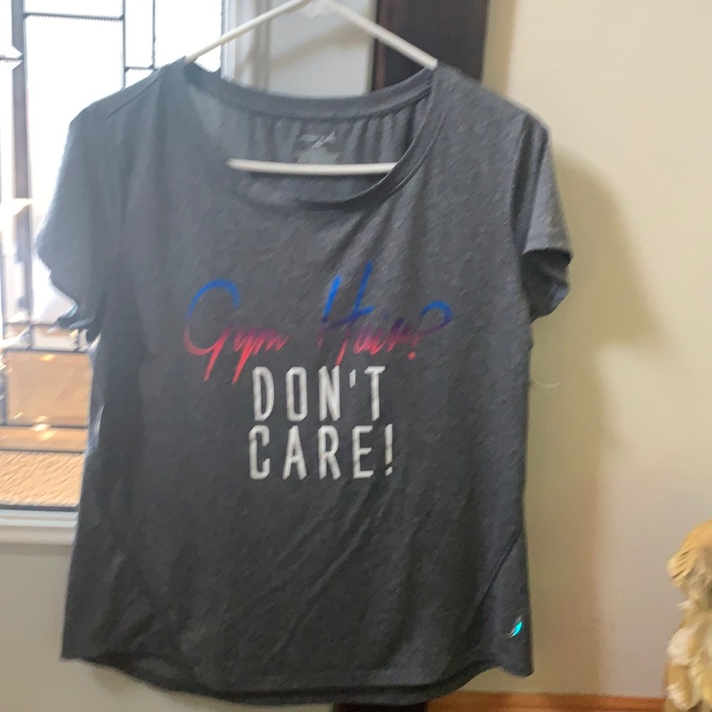 Tshirt “gym hair don’t care”